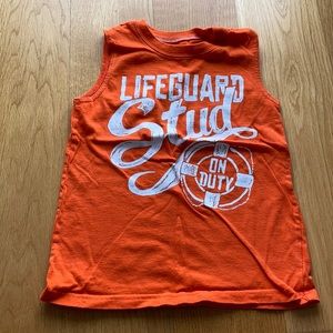 Jumping beans boys sleeveless top. Size 5/6